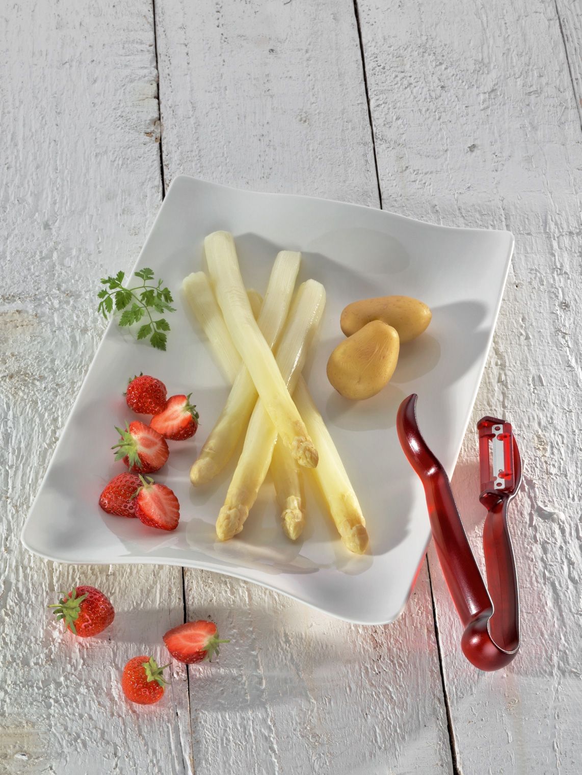 Triangle Aparagus Peeler