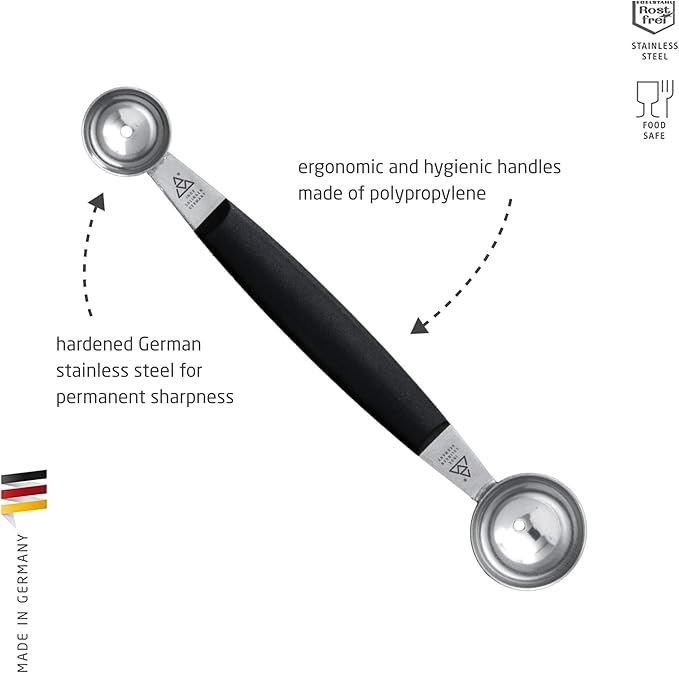 Triangle Melon Baller Professional, Double-sided