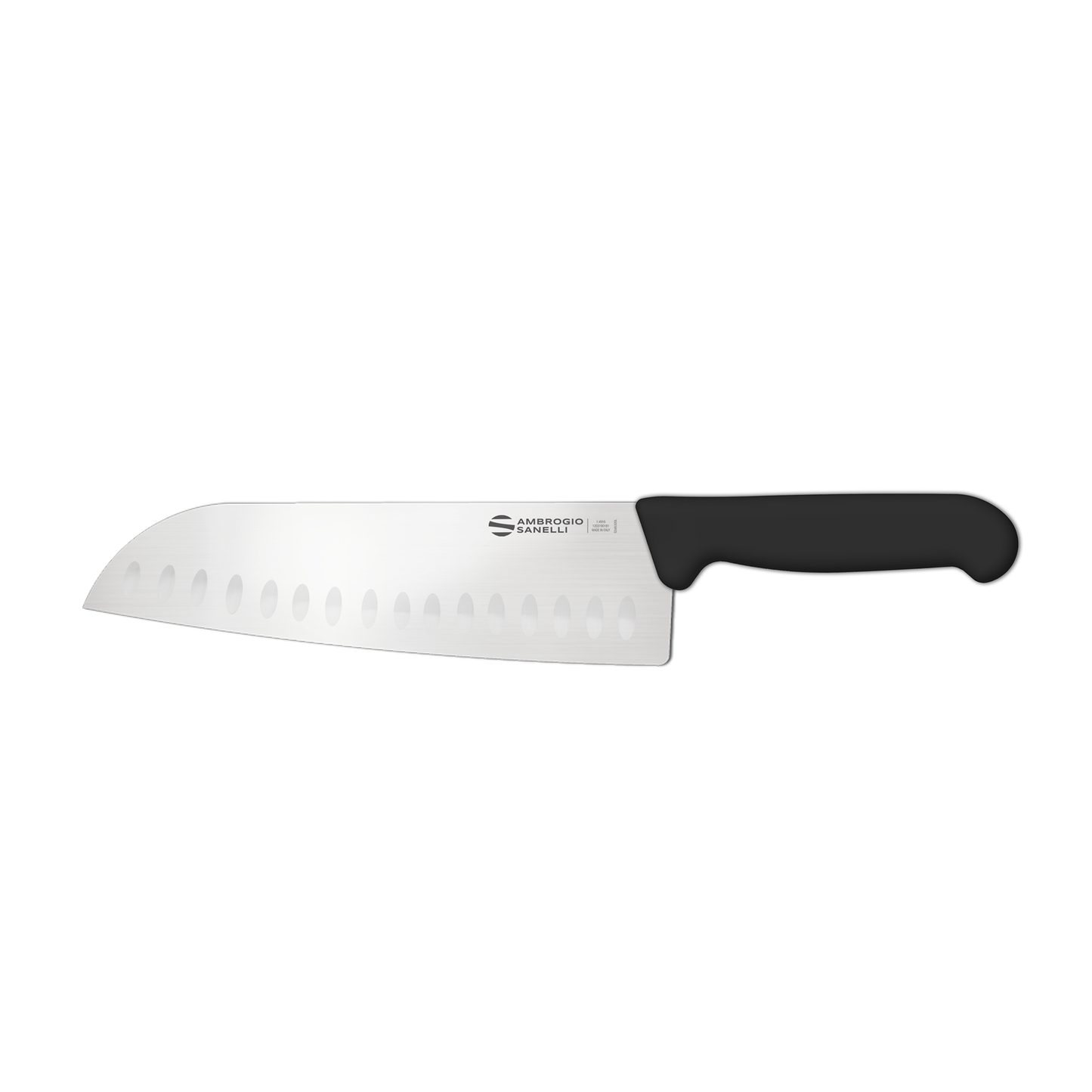 Ambrogio Sanelli Supra Santoku Knife Granton Blade 20cm