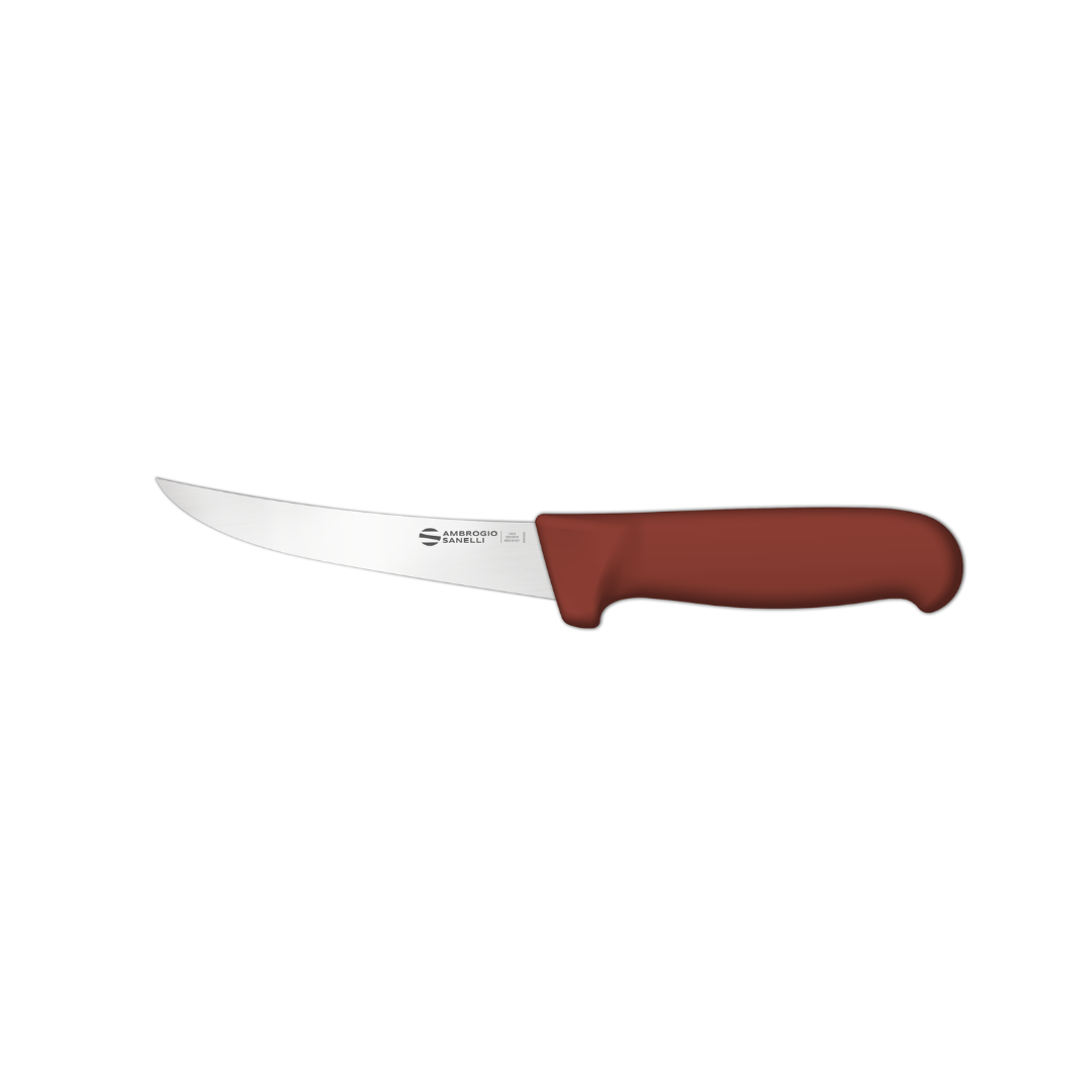 Ambrogio Sanelli BBQ Boning Knife Stiff Curved Blade 13cm