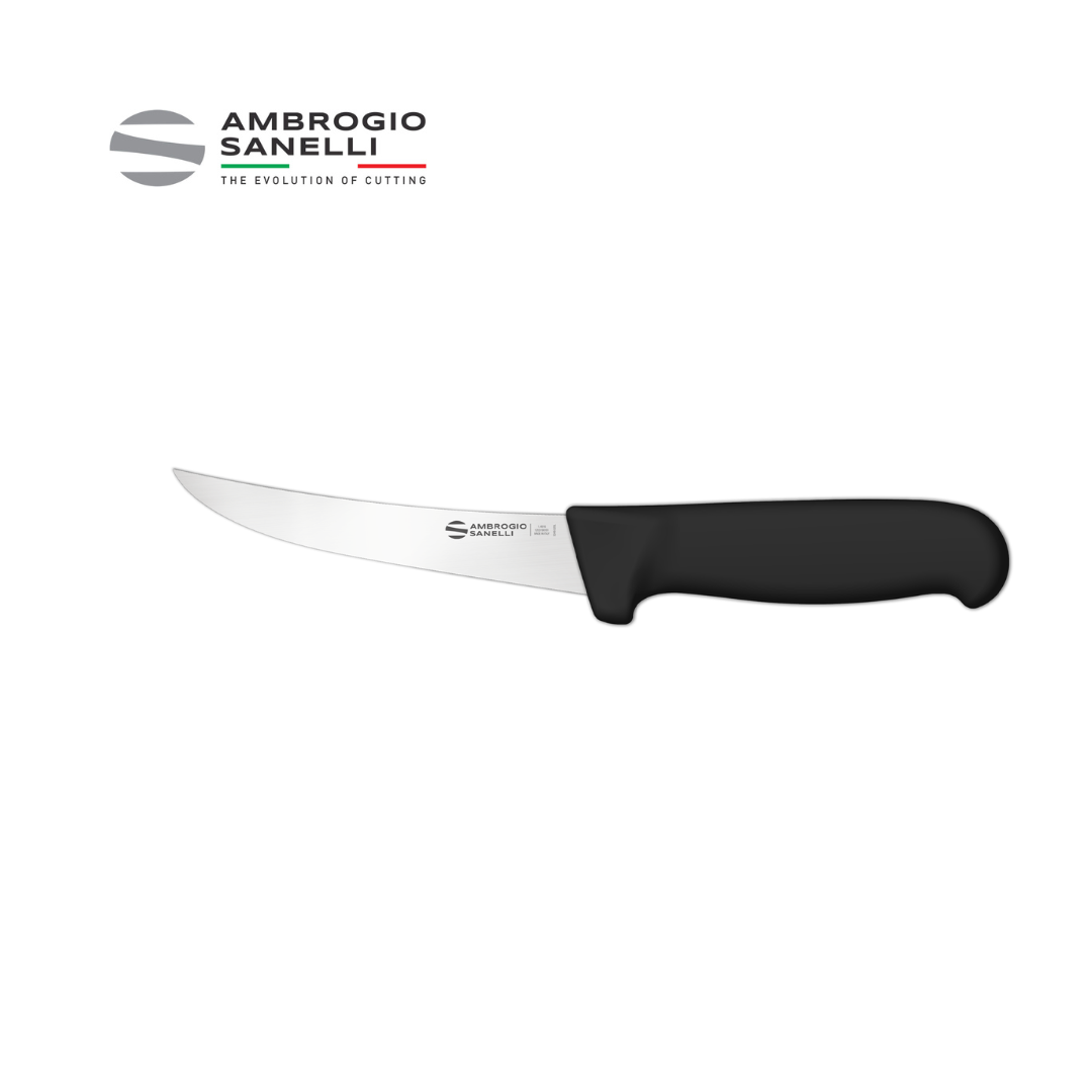 Ambrogio Sanelli Supra Boning Knife Curve Blade Semi-Flex 13cm