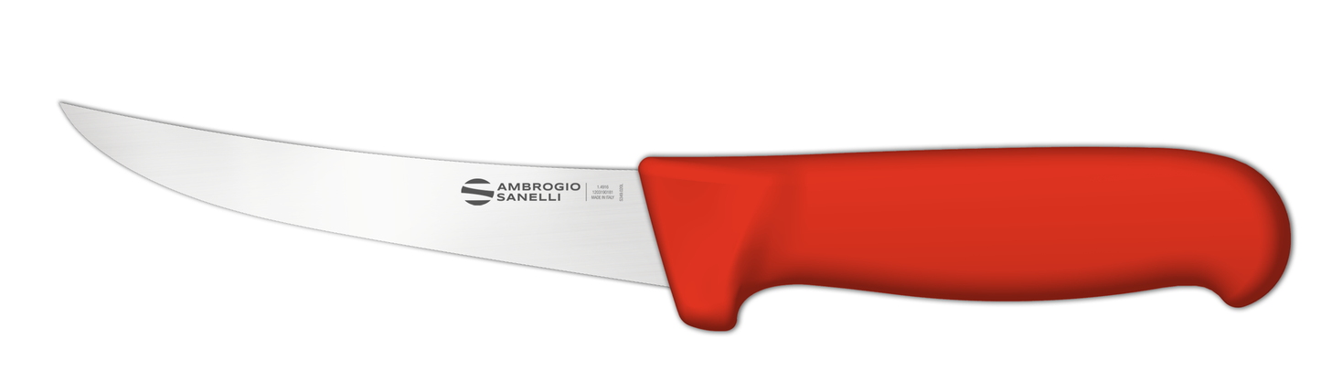 Ambrogio Sanelli Supra Boning Knife Curve Blade Semi-Flex 13cm